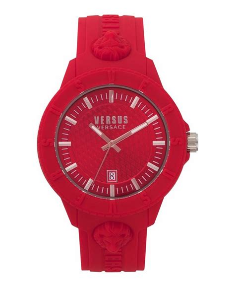 versus versace uhr tokyo|Versus Versace Men's 3 Hand Date Quartz Tokyo Red Silicone .